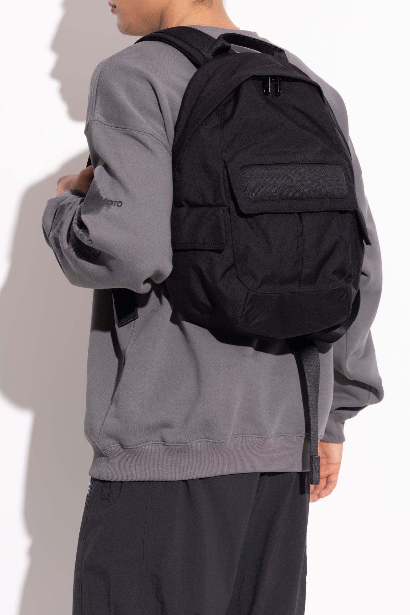 Black Backpack with logo Y-3 - Vitkac Italy